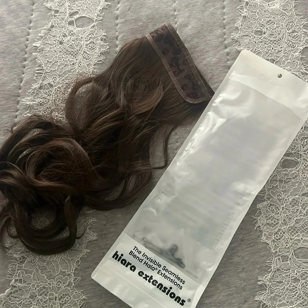 Never used haira extensions